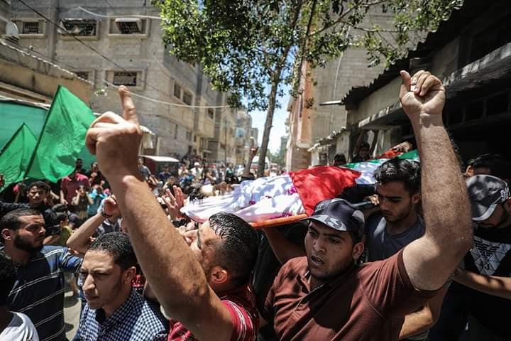 Cover Image for غزة تشيع شهداء مليونية القدس في مسيرات حاشدة