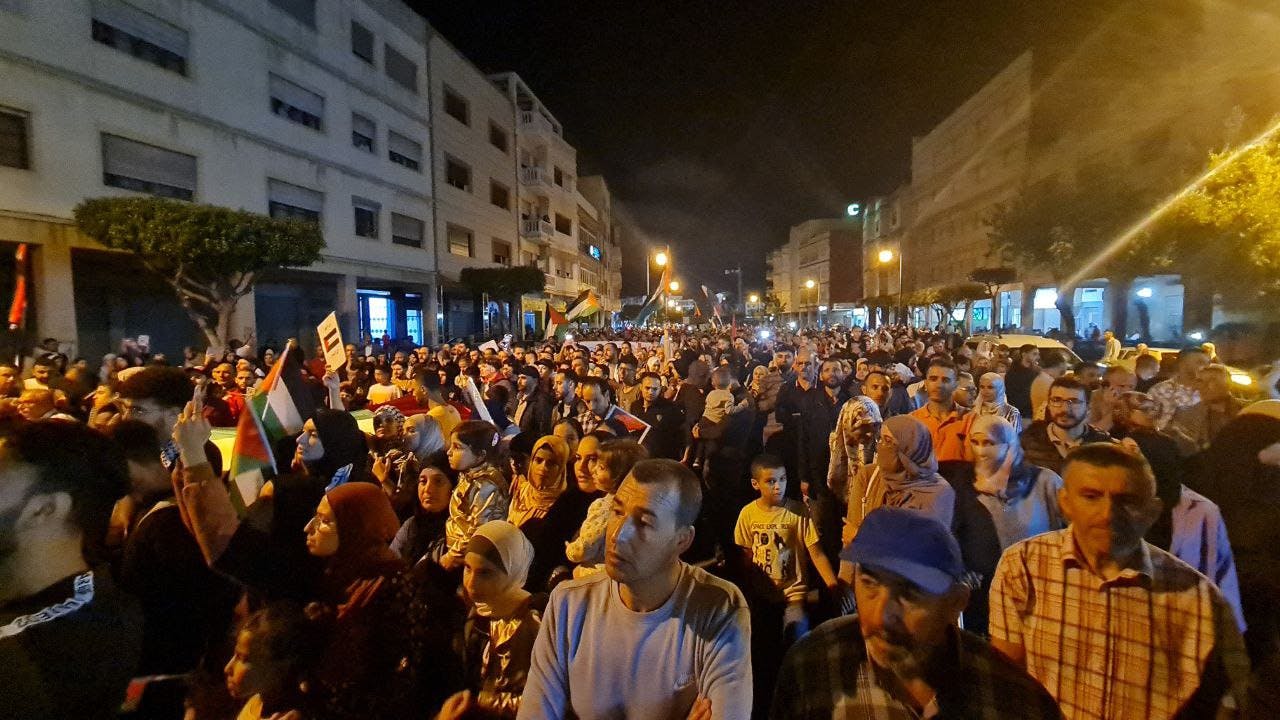 Cover Image for المغاربة في اليوم الثاني تواليا بعد مجزرة المعمداني.. 58 تظاهرة في مختلف المدن (+صور)